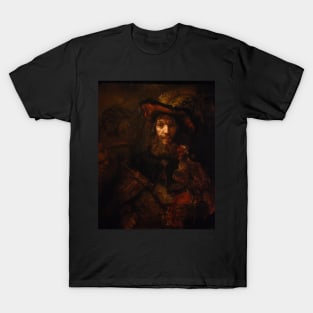 Knight with Falcon by Rembrandt T-Shirt